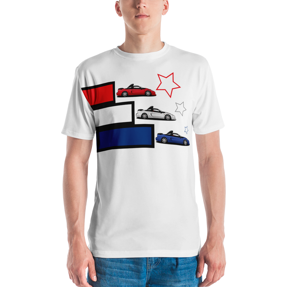 T-Shirt - Men's - NSX Red, White and Blue