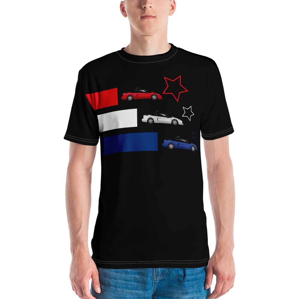 T-Shirt - Men's - NSX Red, White and Blue