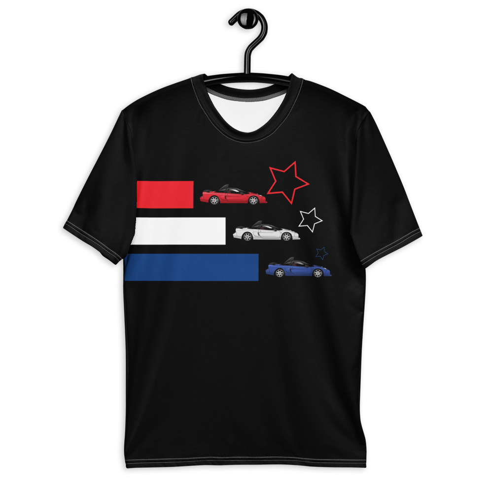 T-Shirt - Men's - NSX Red, White and Blue