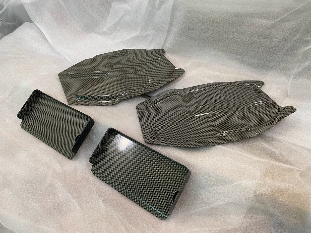 Battery Floor + Tray - NSX (91-05) - OEM Style - Dry Carbon / Carbon Kevlar