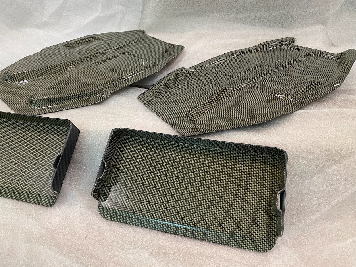 Battery Floor + Tray - NSX (91-05) - OEM Style - Dry Carbon / Carbon Kevlar