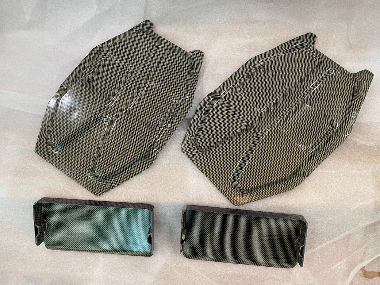 Battery Floor + Tray - NSX (91-05) - OEM Style - Dry Carbon / Carbon Kevlar