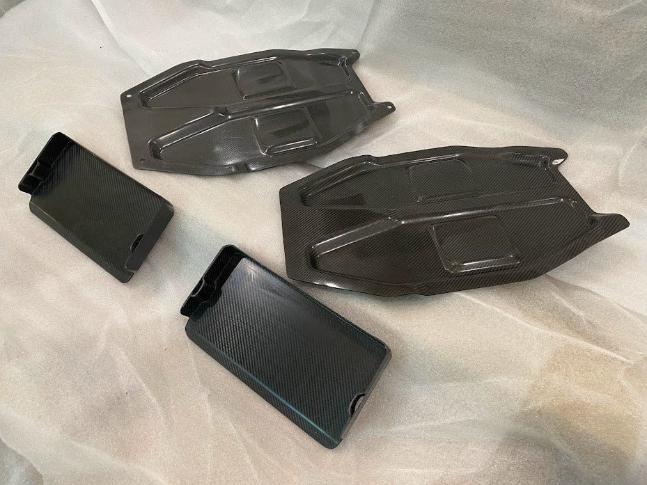 Battery Floor + Tray - NSX (91-05) - OEM Style - Dry Carbon / Carbon Kevlar