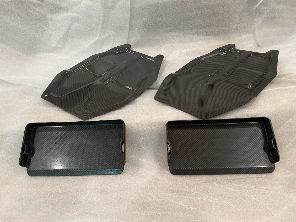 Battery Floor + Tray - NSX (91-05) - OEM Style - Dry Carbon / Carbon Kevlar
