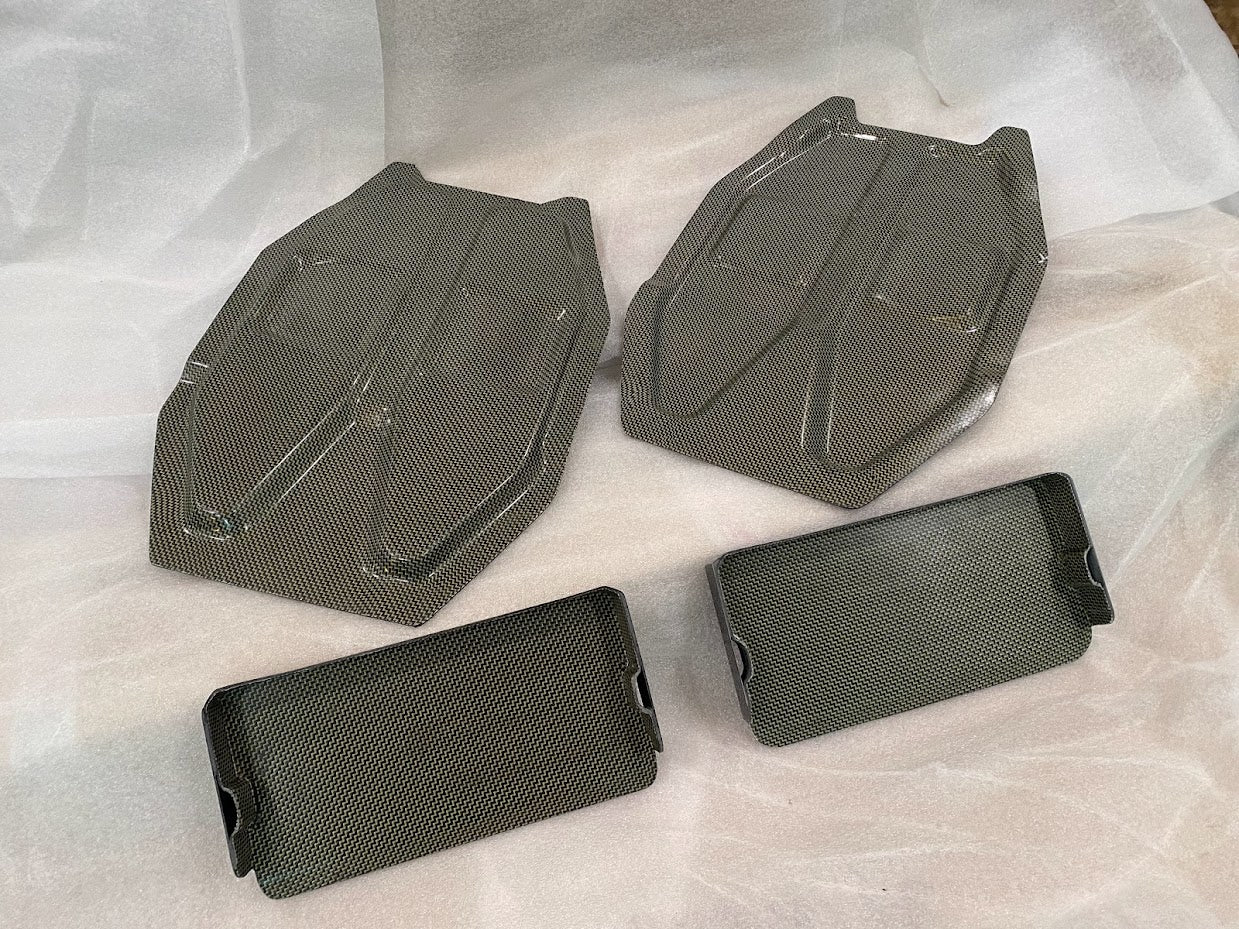 Battery Floor + Tray - NSX (91-05) - OEM Style - Dry Carbon / Carbon Kevlar