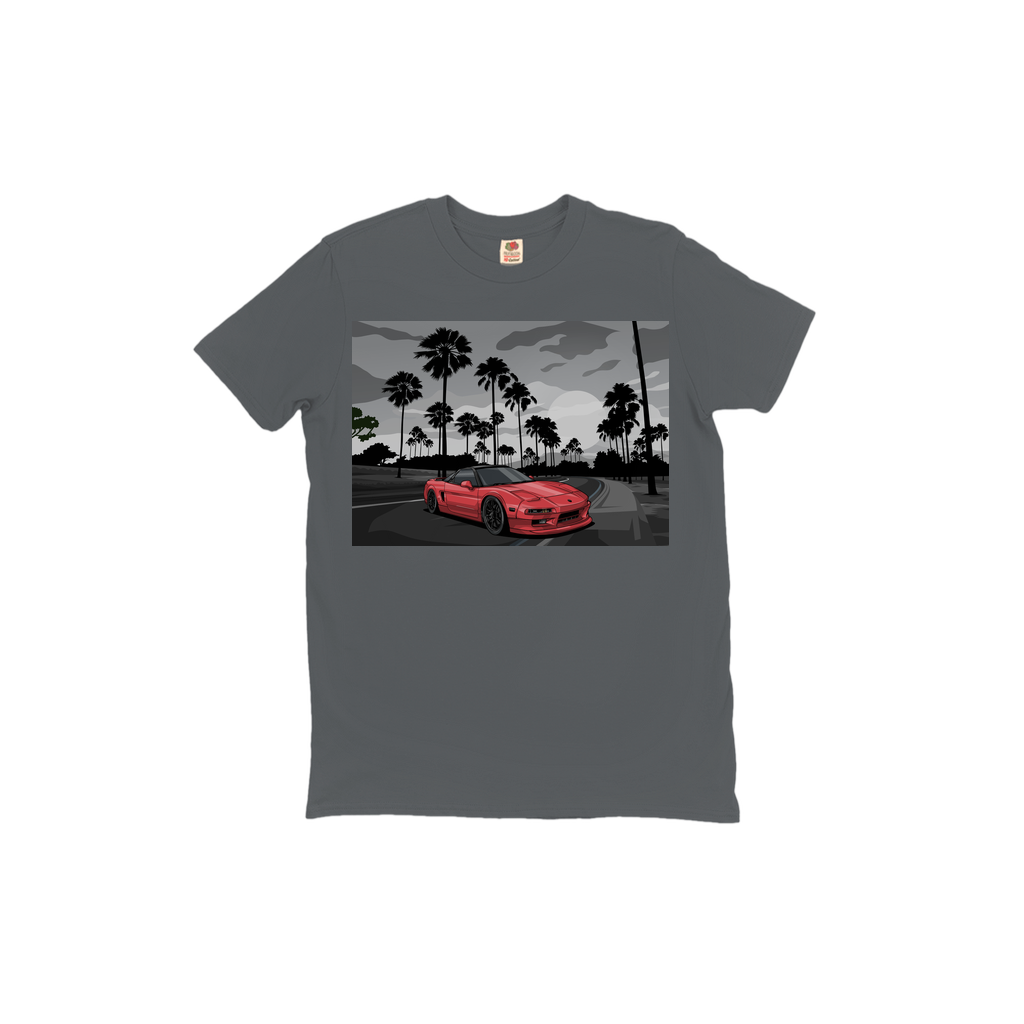 SJ's NSX - T-Shirts - Black and White Background