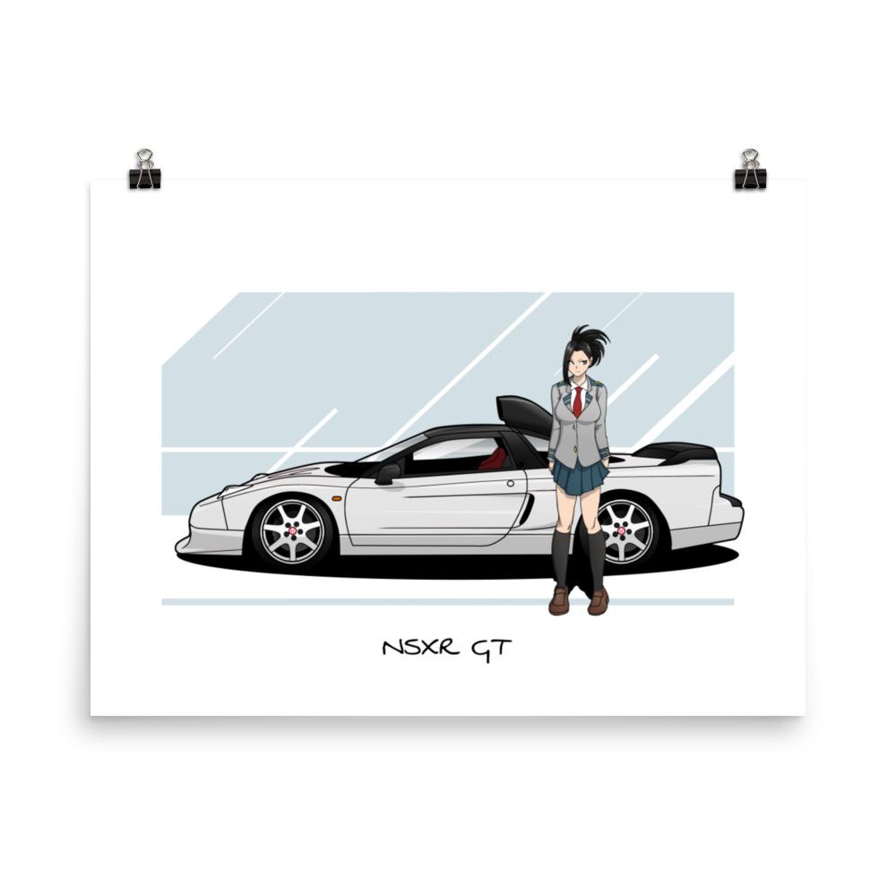 NSXR GT Anime Side - Poster