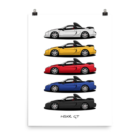 Poster - NSXR GT Anime Side