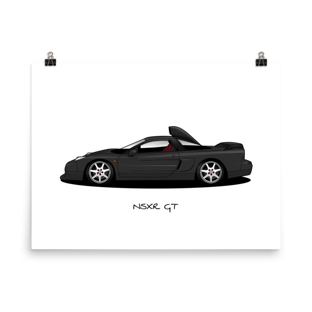 NSXR GT Anime Side - Poster