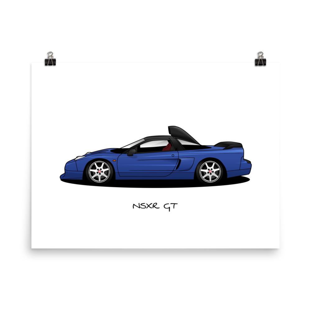 NSXR GT Anime Side - Poster
