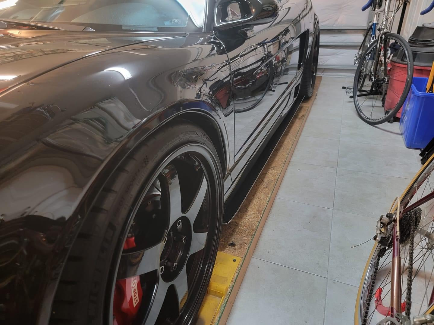 Side Skirt Splitters - Aluminite
