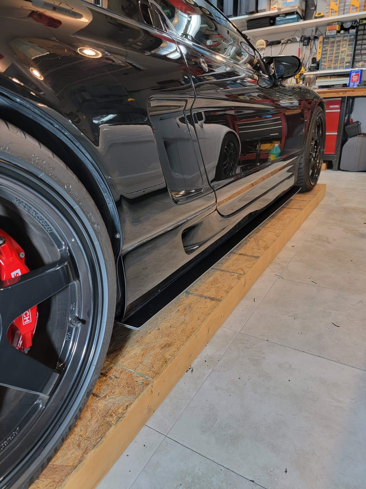 Side Skirt Splitters - Aluminite