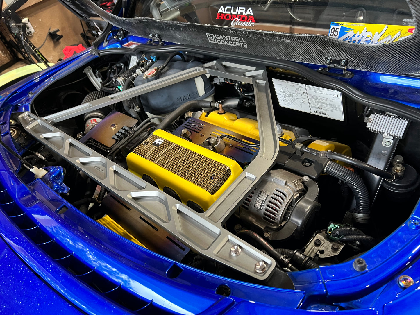 Chassis Brace - NSX (91-05) - Rear - Targa - Aluminum