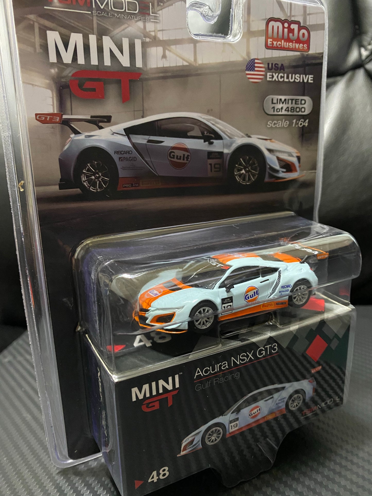 Scale Model - 1:64 - NSX GT3 Gulf Racing