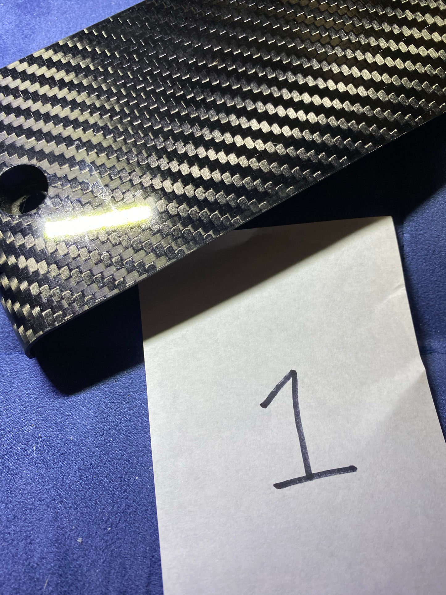 Intake Manifold Plate - NSX (91-05) - Carbon - Damaged