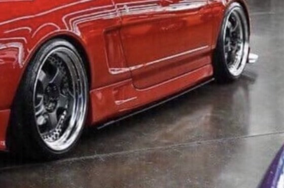 Side Skirt Splitters - Aluminite