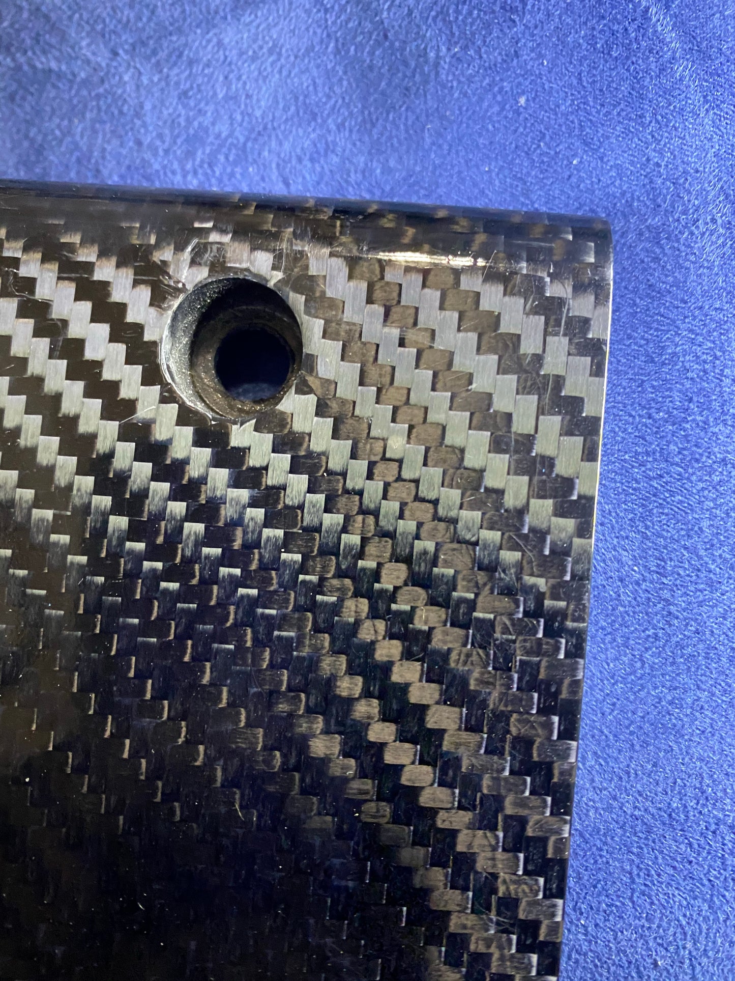 Intake Manifold Plate - NSX (91-05) - Carbon - Damaged