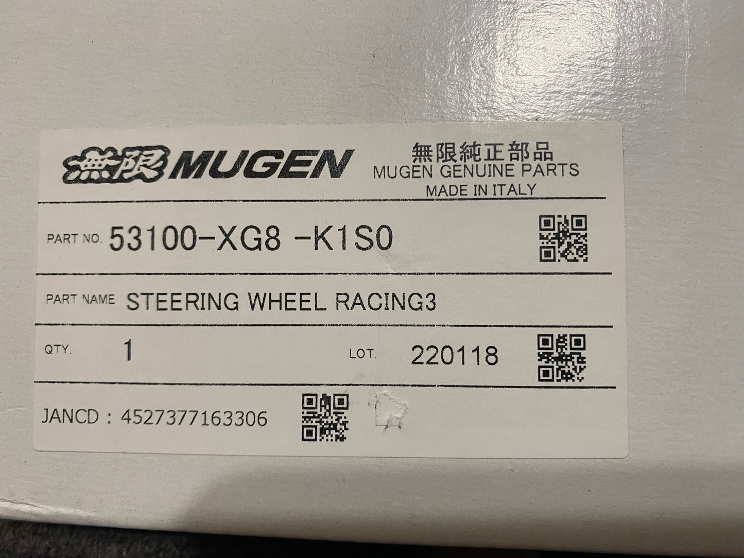 Steering Wheel - Mugen Racing III