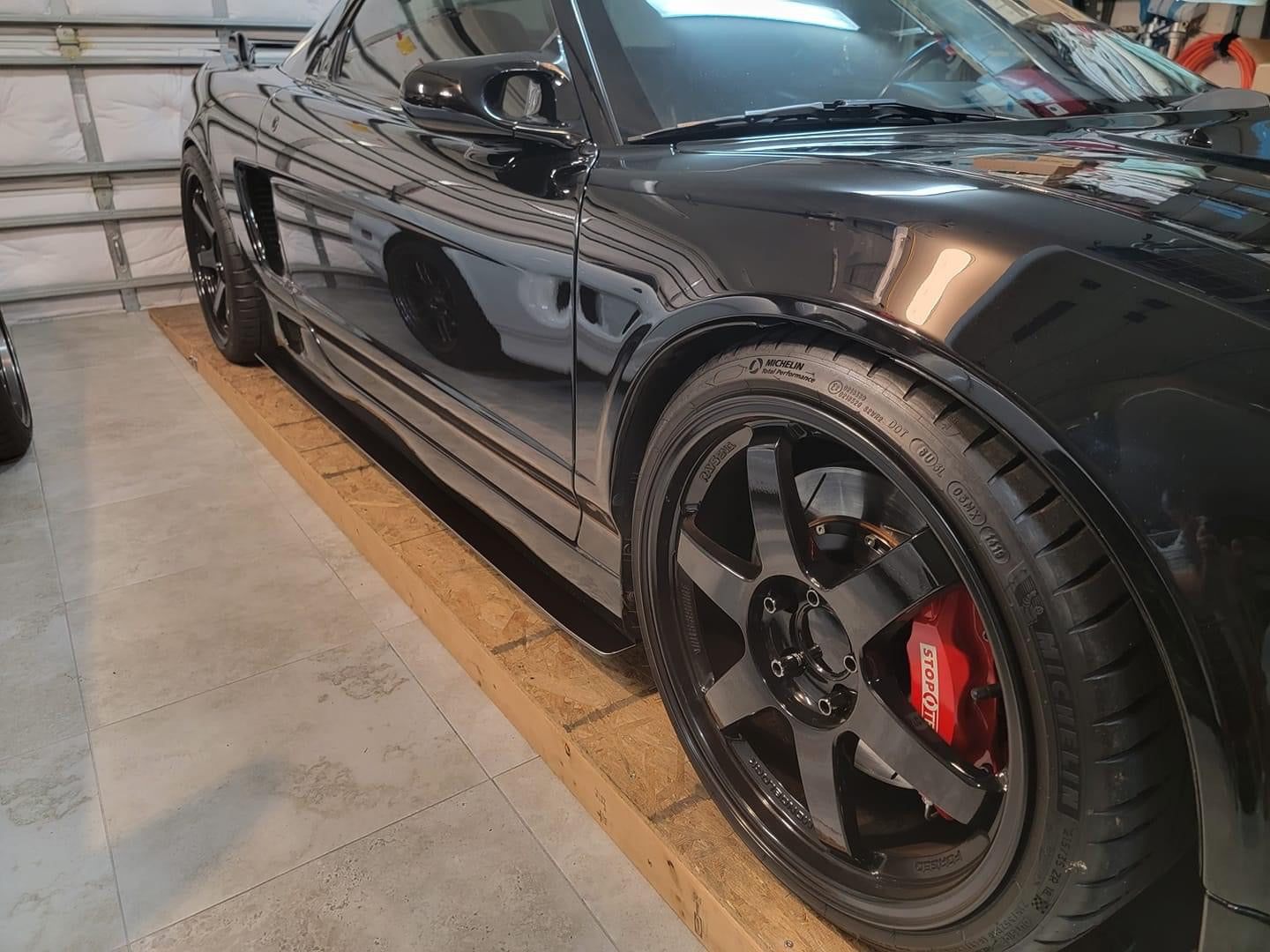 Side Skirt Splitters - Aluminite