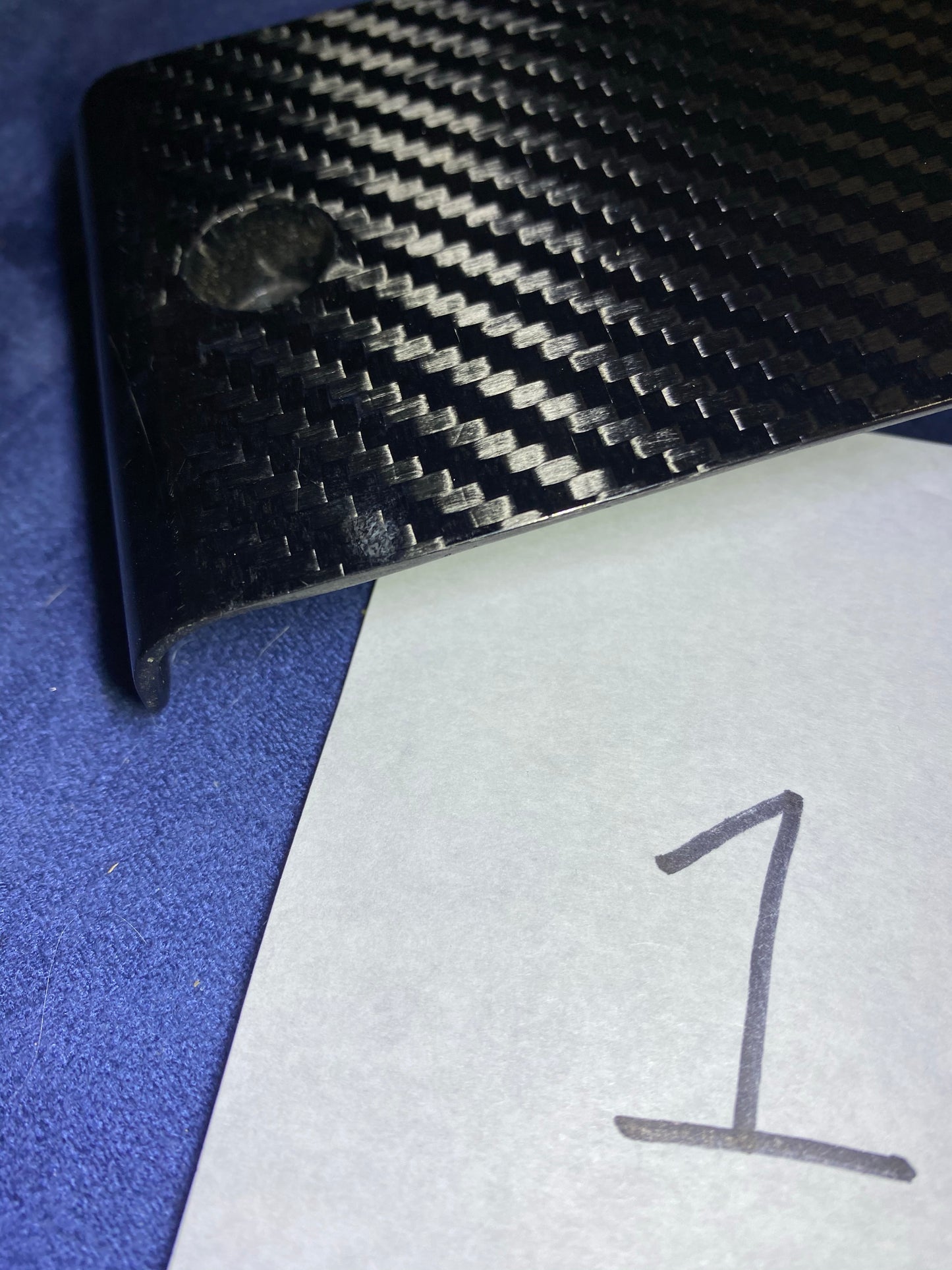 Intake Manifold Plate - NSX (91-05) - Carbon - Damaged
