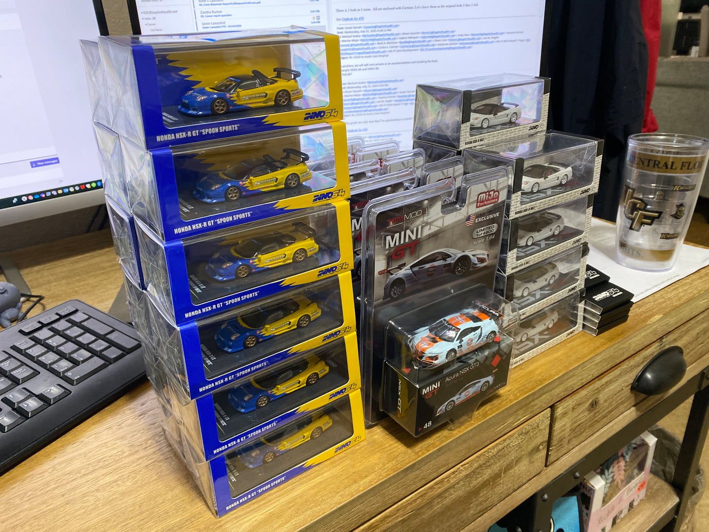 Scale Model - 1:64 - NSX-R GT Spoon Sports #95
