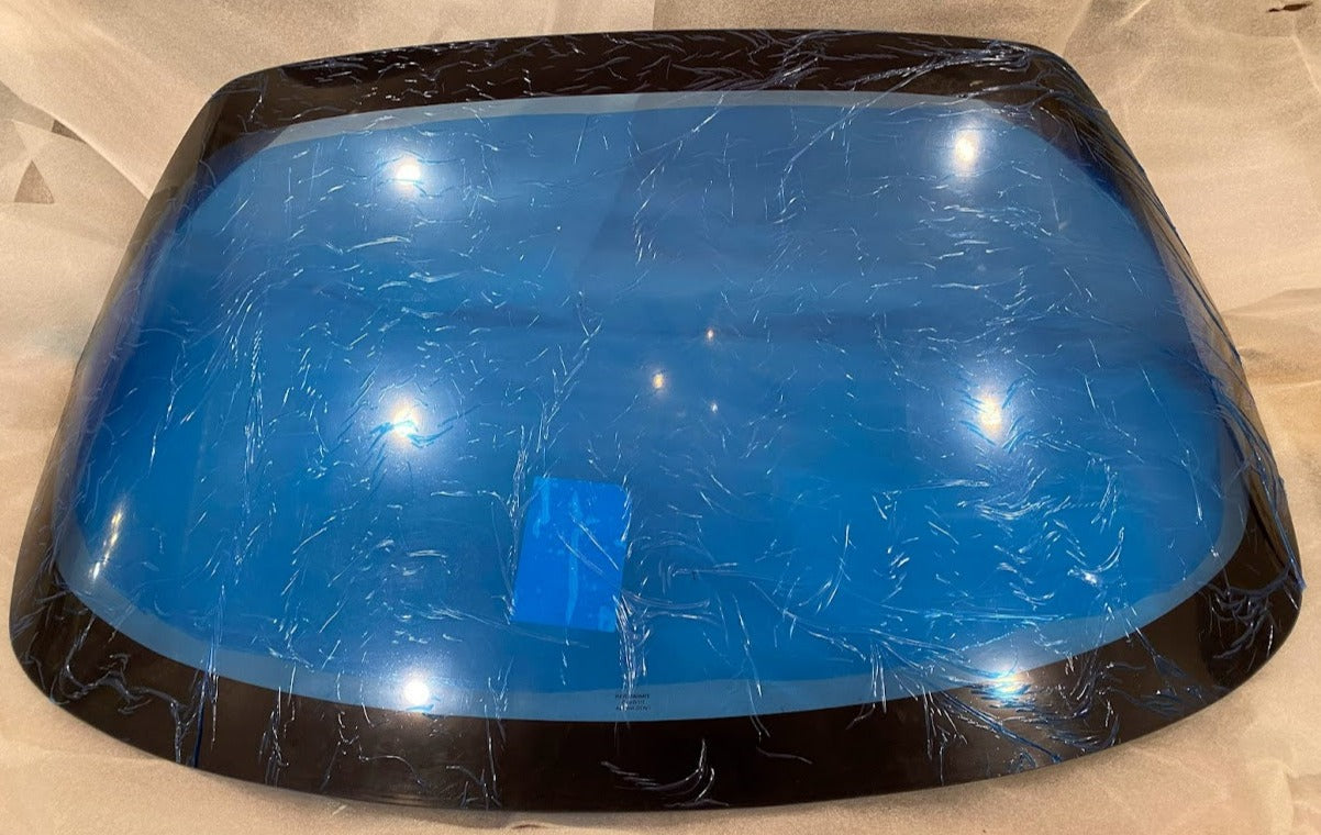 Window Rear Hatch + Frame - NSX (91-05) - Lexan 3mm/4mm/Carbon + Carbon Frame Installed