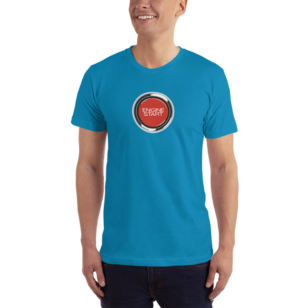 Xavier's s2000 by Hiro Start Button - T-Shirt