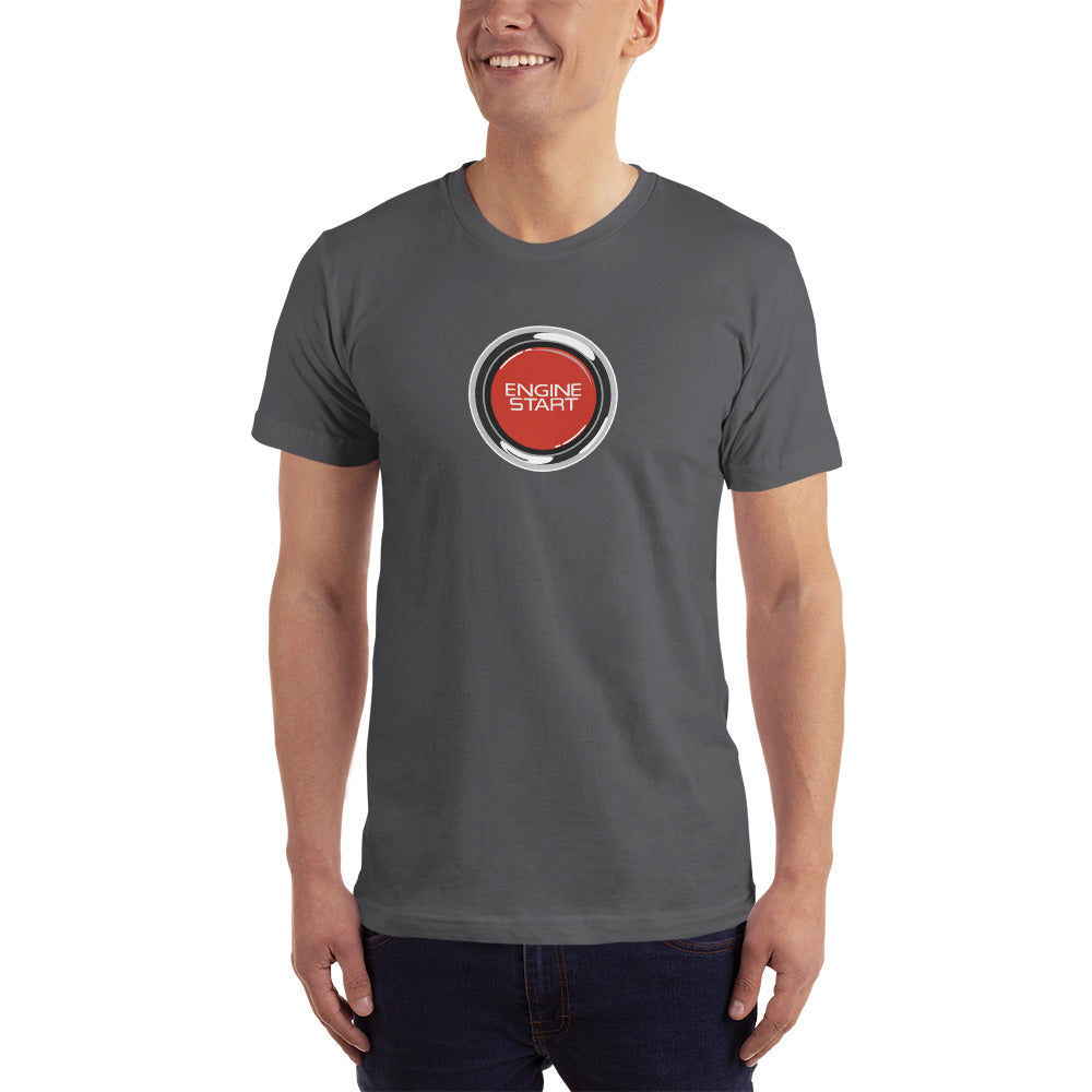 Xavier's s2000 by Hiro Start Button - T-Shirt