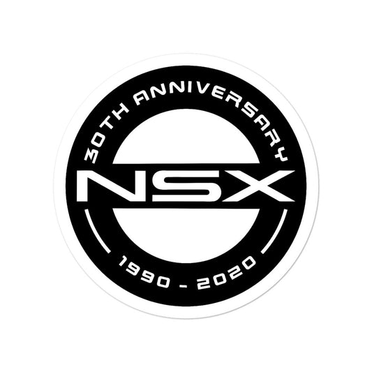 Sticker - NSX 30th Anniversary - Black