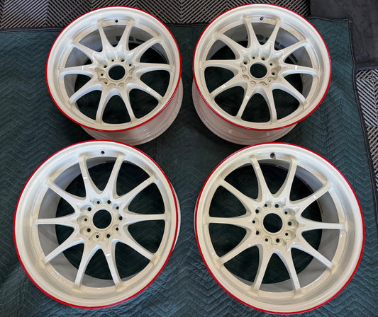 Wheels - Volk Racing CE28 - 17/18” Limited Edition Time Attack Edition USED IN NEW CONDITION