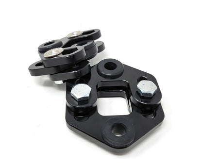 PRIDE Adjustable Exhaust Hangers available in Black and Red