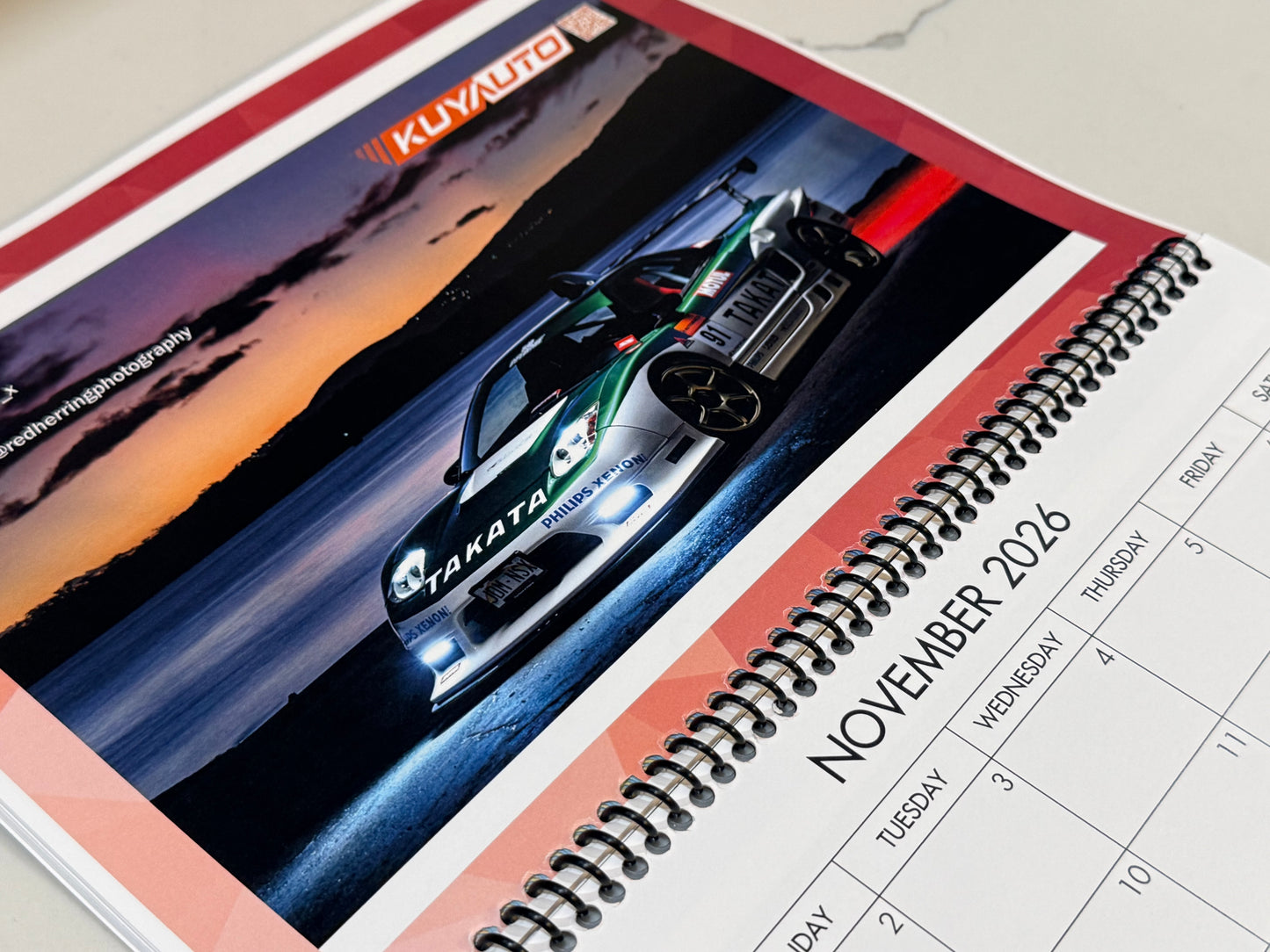 Calendar - 2026 - NSX FB Owners Group