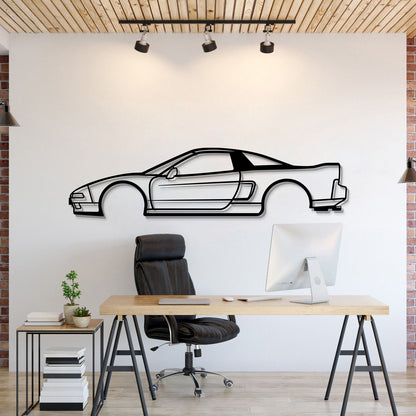 Wall Art - Car - NSX (91-01) - Metal - Side View