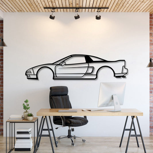 Wall Art - Car - NSX (91-01) - Metal - Side View