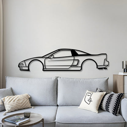 Wall Art - Car - NSX (91-01) - Metal - Side View