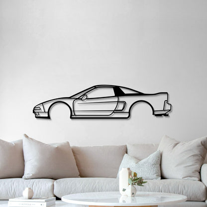 Wall Art - Car - NSX (91-01) - Metal - Side View