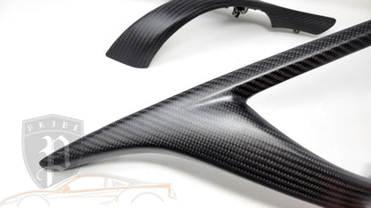 Door Grab Handles Interior - NSX (17-22) - Carbon