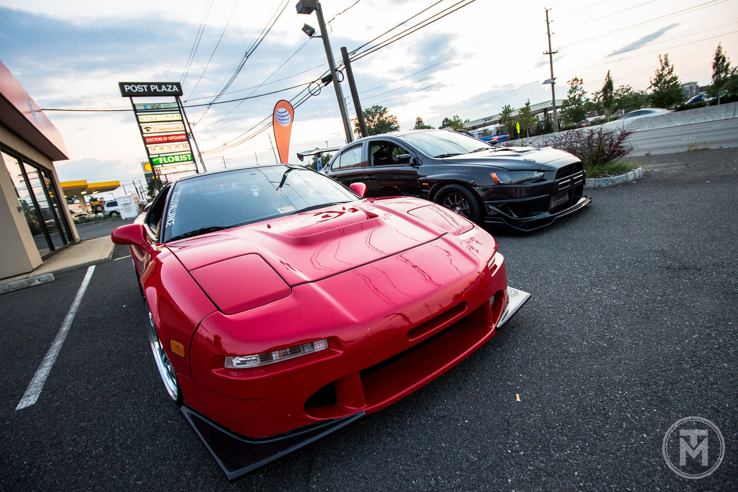 Bumper Front Canards- NSX (91-01) - Carbon - For Spec-TC Style Bumper