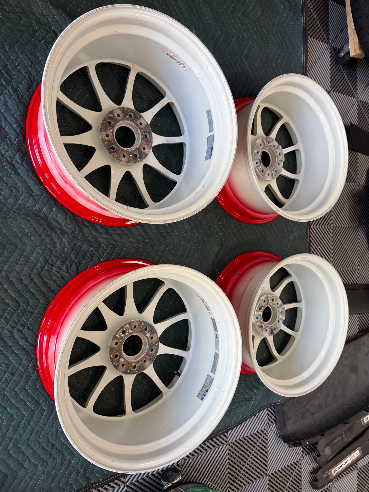 Wheels - Volk Racing CE28 - 17/18” Limited Edition Time Attack Edition USED IN NEW CONDITION