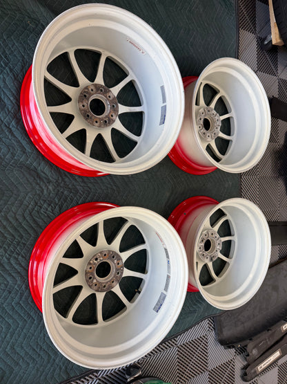 Wheels - Volk Racing CE28 - 17/18” Limited Edition Time Attack Edition USED IN NEW CONDITION