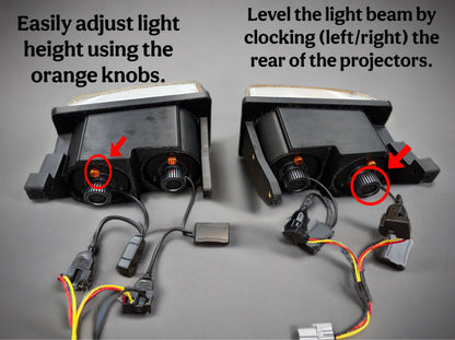 Headlights - NSX (91-01) - Full Replacement with LEDs