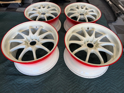 Wheels - Volk Racing CE28 - 17/18” Limited Edition Time Attack Edition USED IN NEW CONDITION