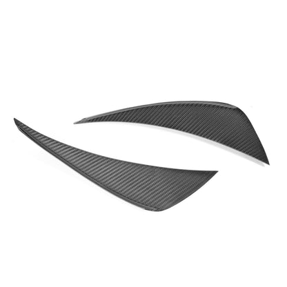 Bumper Front Canards - S2000 (04-09) - Carbon - For OEM Bumper
