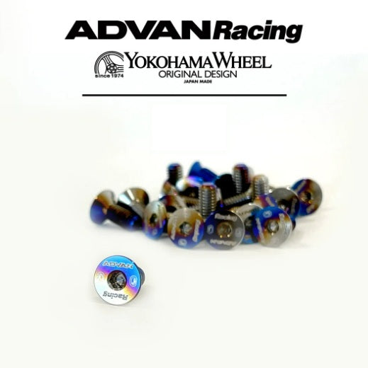 Steering Wheel Screws - Advan Racing X Chasing JS - Titanium