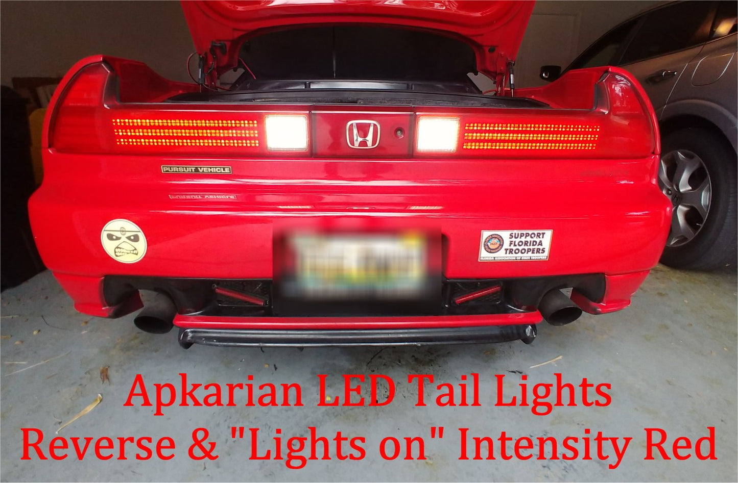 Apkarian 3 Bar LED Taillights - NOS NEVER INSTALLED