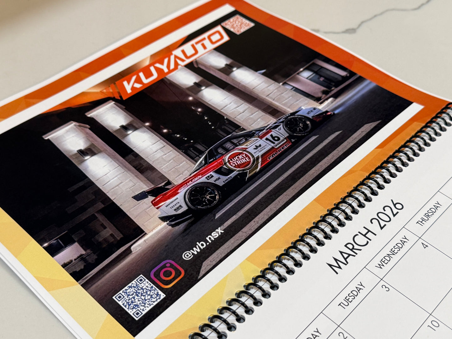 Calendar - 2026 - NSX FB Owners Group