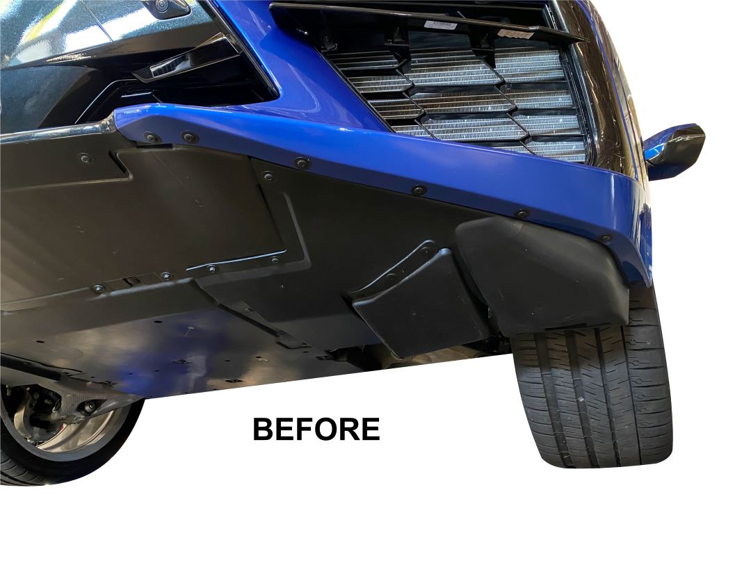 PRIDE 2020+ Chevrolet C8 Corvette Scrape Plates