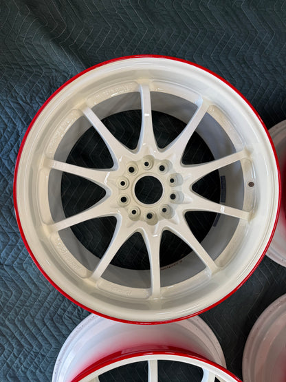 Wheels - Volk Racing CE28 - 17/18” Limited Edition Time Attack Edition USED IN NEW CONDITION