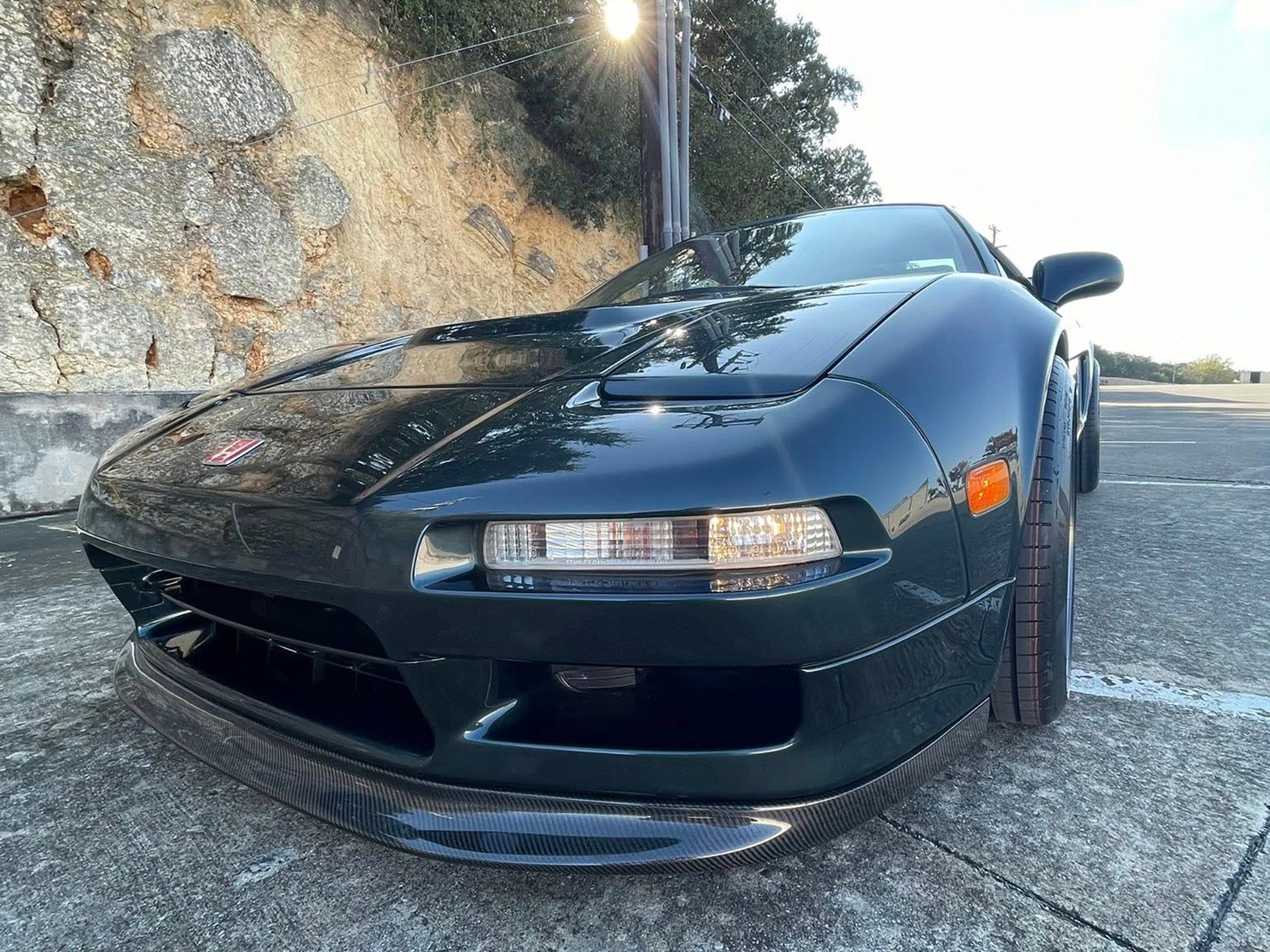 Lip Front - NSX (91-01) - Carbon - S2 Style – Kuya Automotive