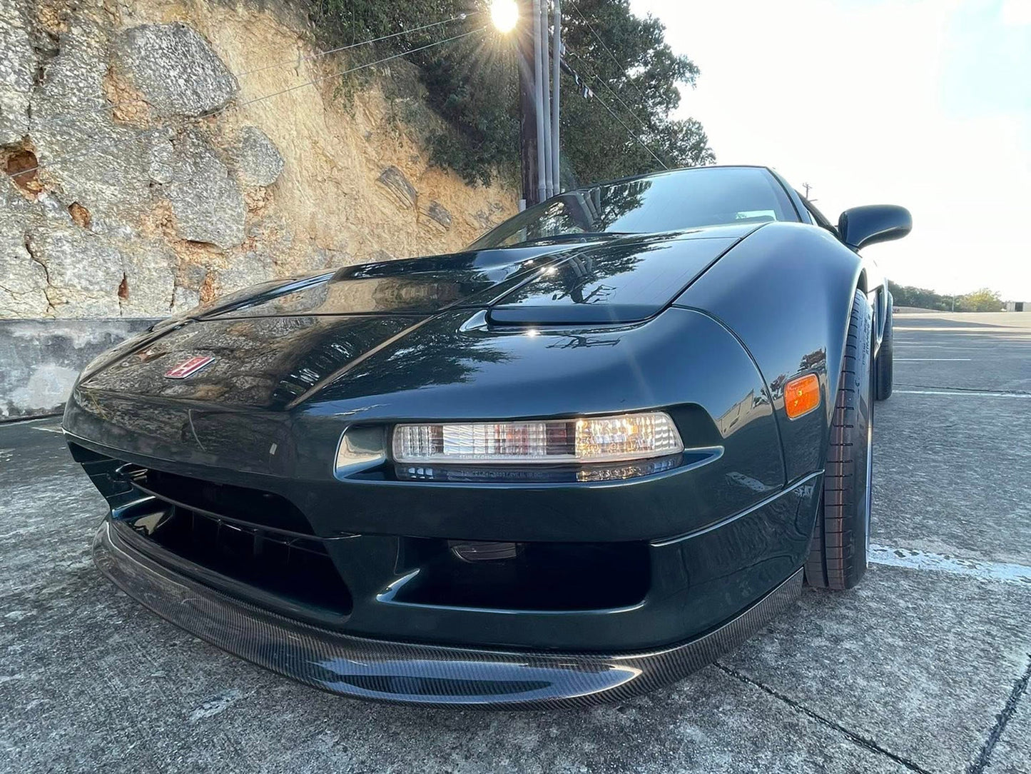 Lip Front - NSX (91-01) - Carbon - S2 Style
